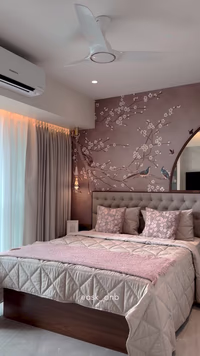 Bhagwati Eleganza, Ghansoli - Master Bedroom Interior Design