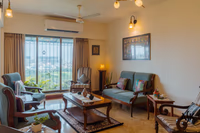 Harbour Heights, Nerul - Living Room Interior Design