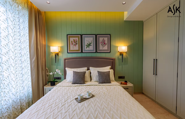 Oberoi Enigma, Mulund - Parents Bedroom Interior Design